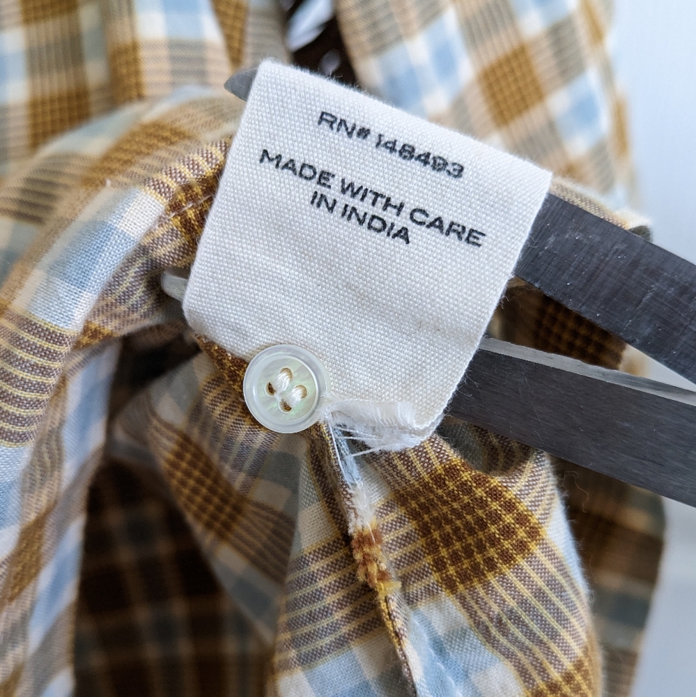 Doen Acacia Plaid Top - Picture 10 of 15
